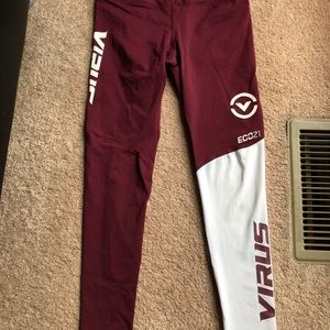 Virus full length compression pants. Small
